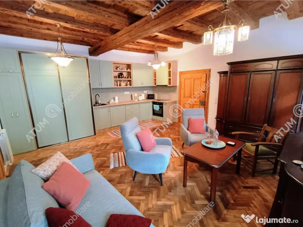 De inchiriat apartament unicat cu 2 camere langa Piata Mare