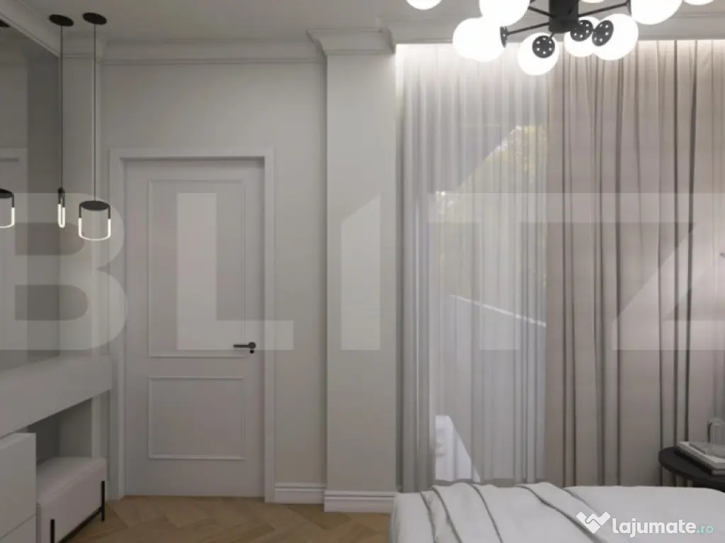 Penthouse nou modern, 3 camere, centrala proprie+panouri fot