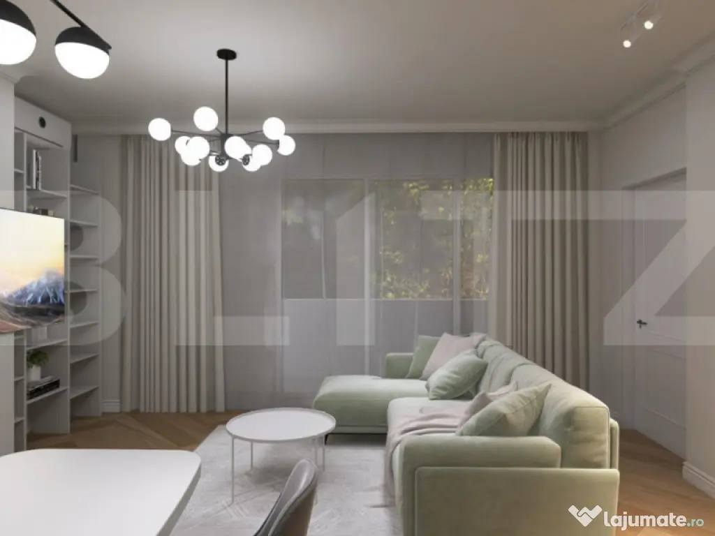 Penthouse nou modern, 3 camere, centrala proprie+panouri fot