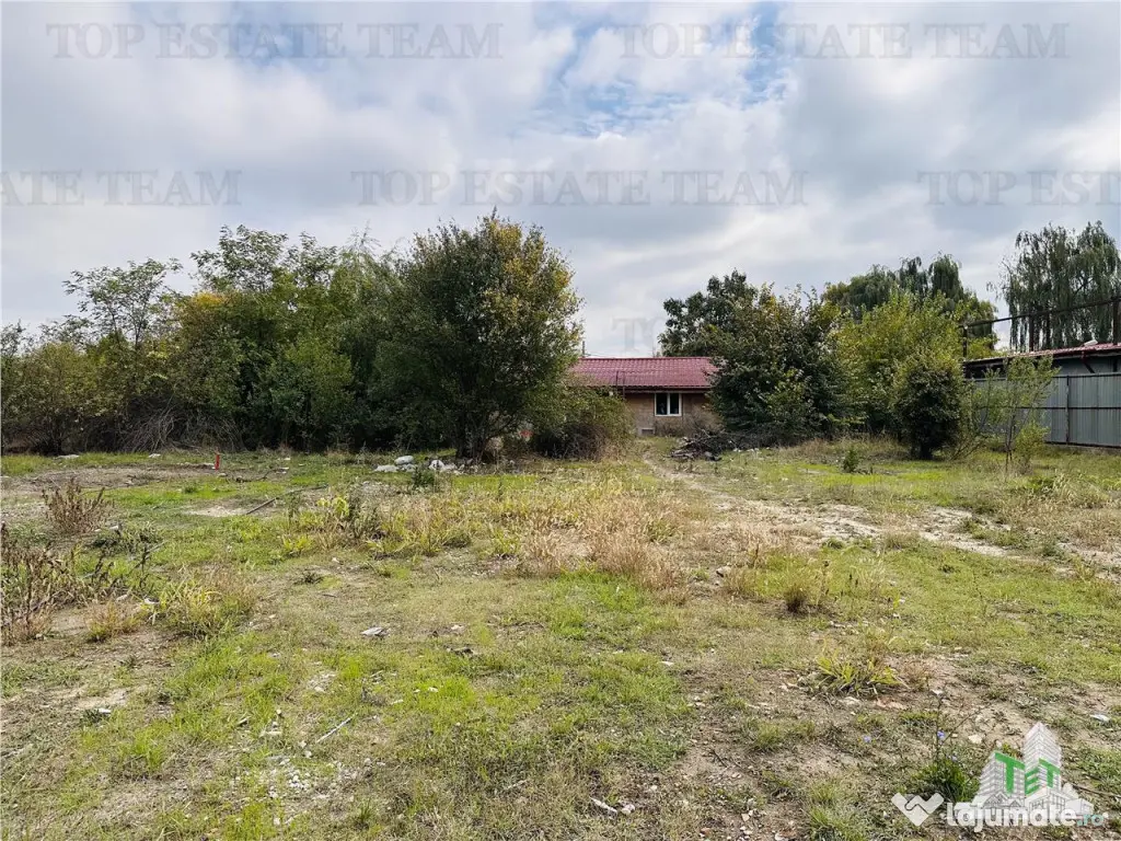 Teren intravilan 1135 mp superb, 785mp utili si 350 mp drum 