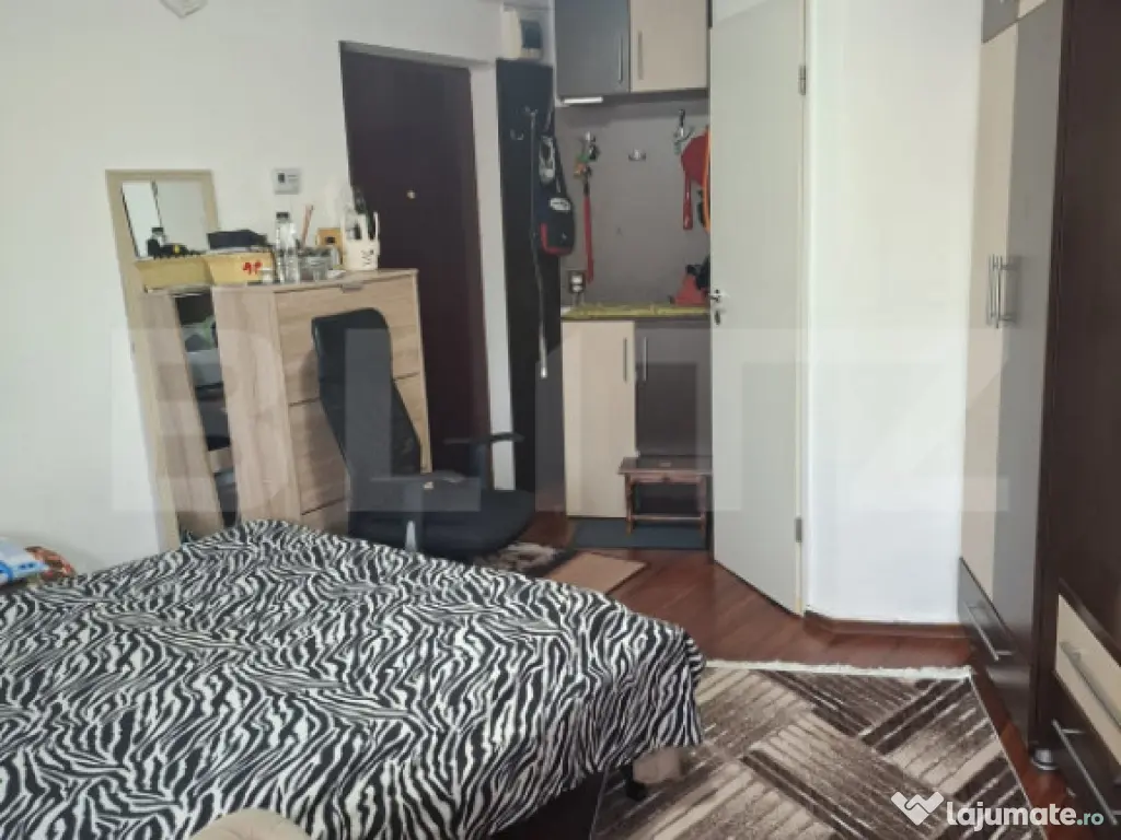 Garsoniera, 19 mp, cu balcon, langa faleza Somesului din Gri