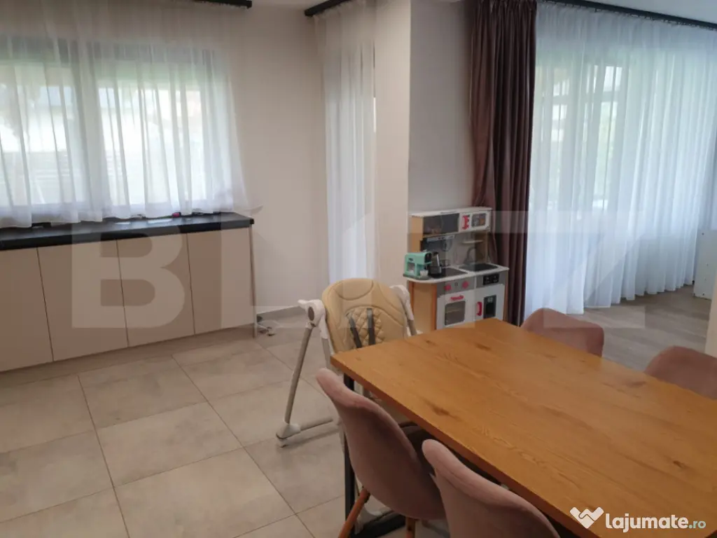 Casa 4 camere , teren 500 mp individuala noua 