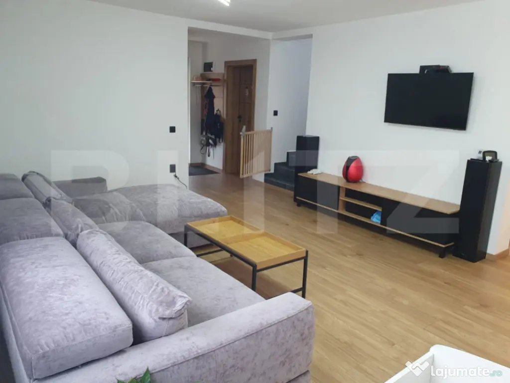 Casa 4 camere , teren 500 mp individuala noua 