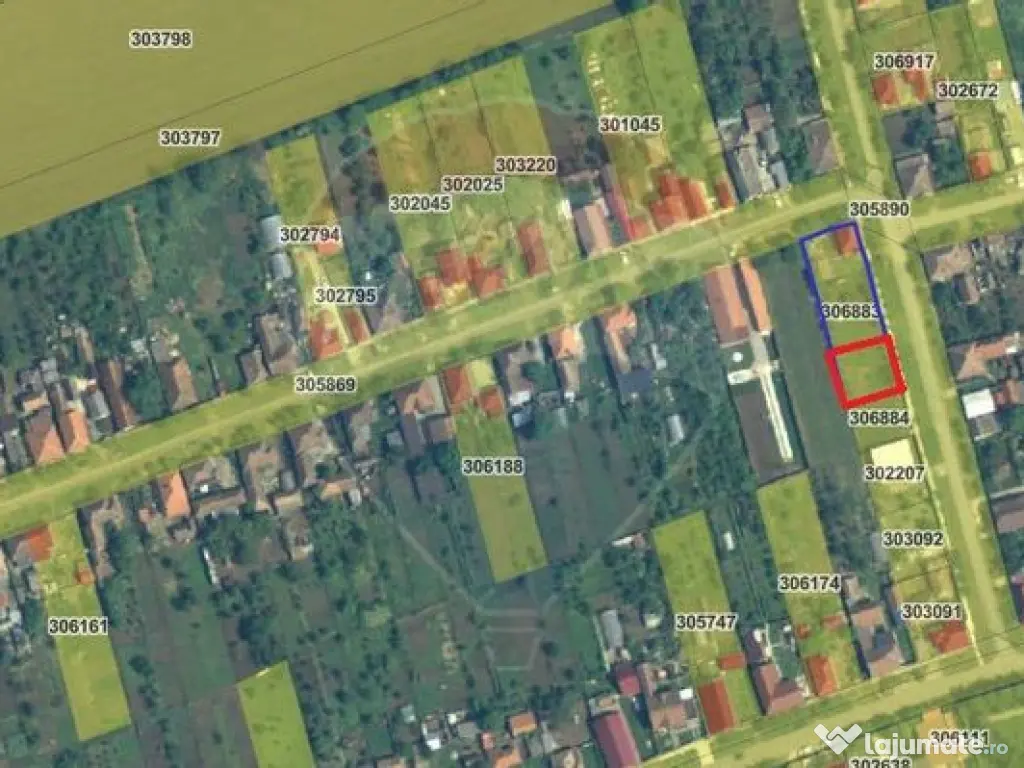 Loc de casă în Sofronea(lot.3), la 7 km de Arad 