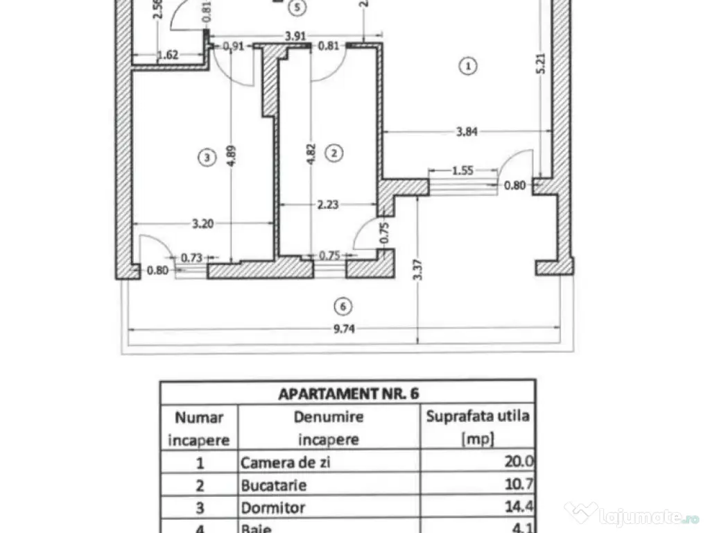 2 camere DECOMANDAT, loc parcare inclus, buc mobilat/utilat complet 