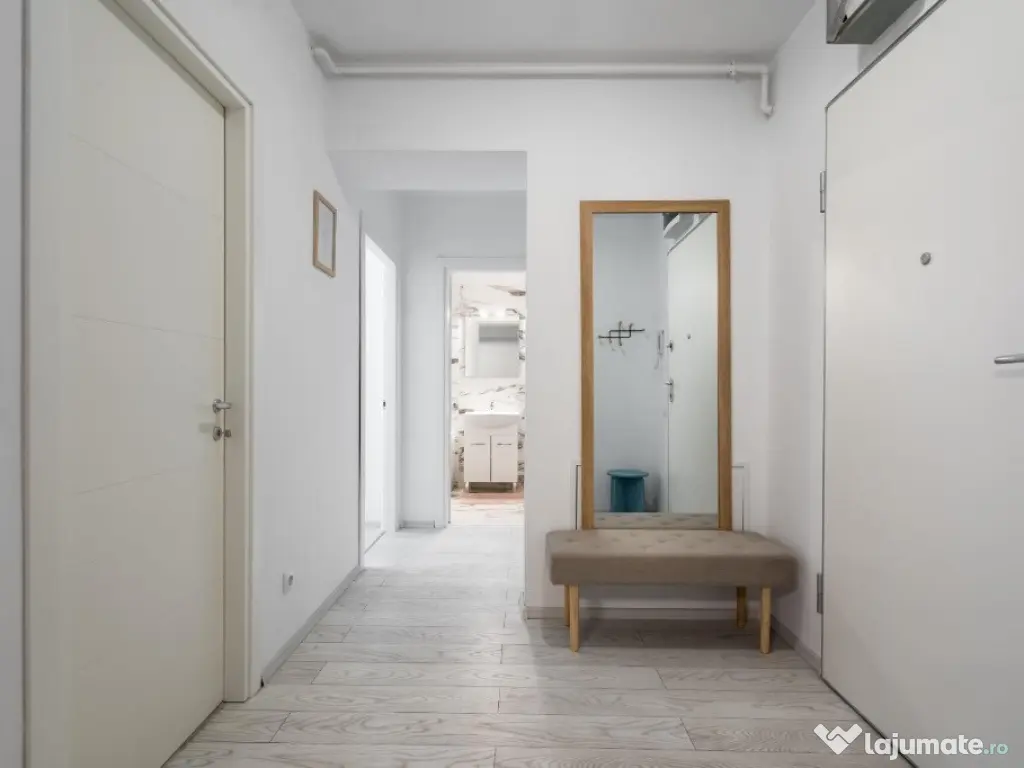 2 camere DECOMANDAT, loc parcare inclus, buc mobilat/utilat complet 