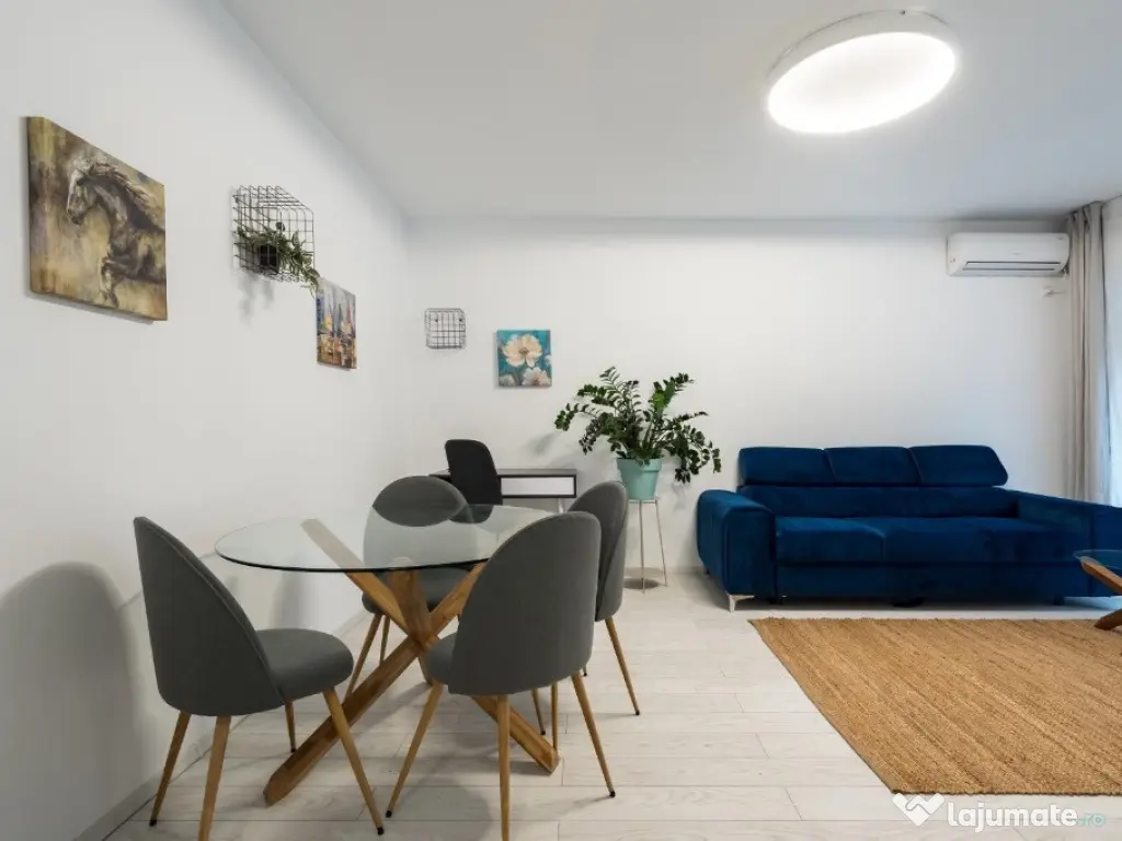 2 camere DECOMANDAT, loc parcare inclus, buc mobilat/utilat complet 