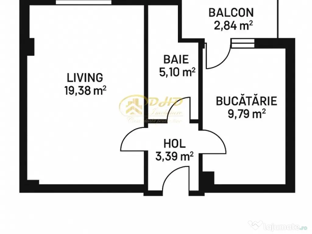 Apartament cu o camera in Tatarasi - Evergreen 