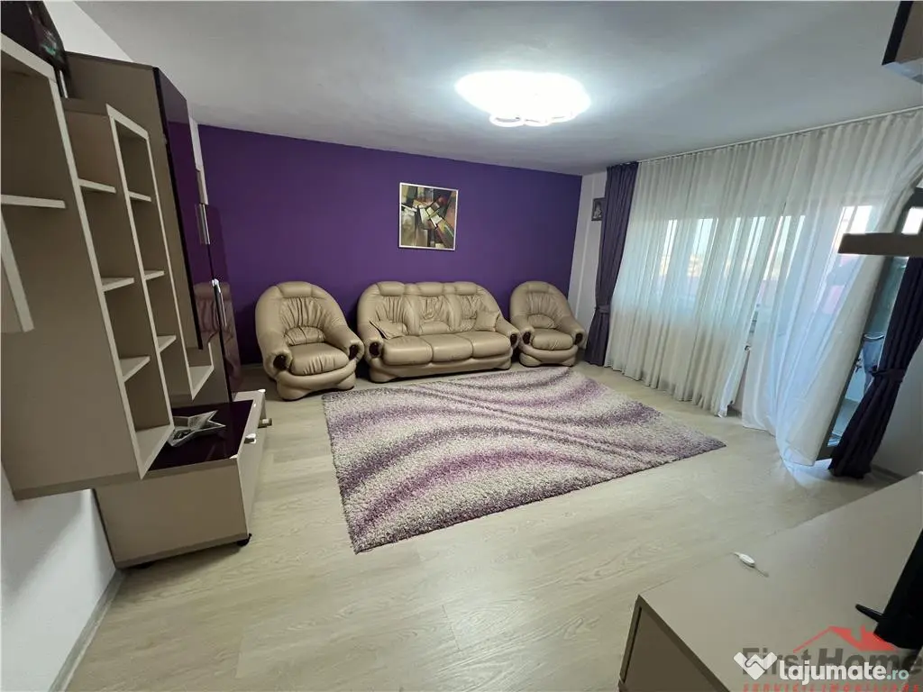 Ap 4 camere,renovat,3 AC, centrala, mobilat si utilat, Petre 