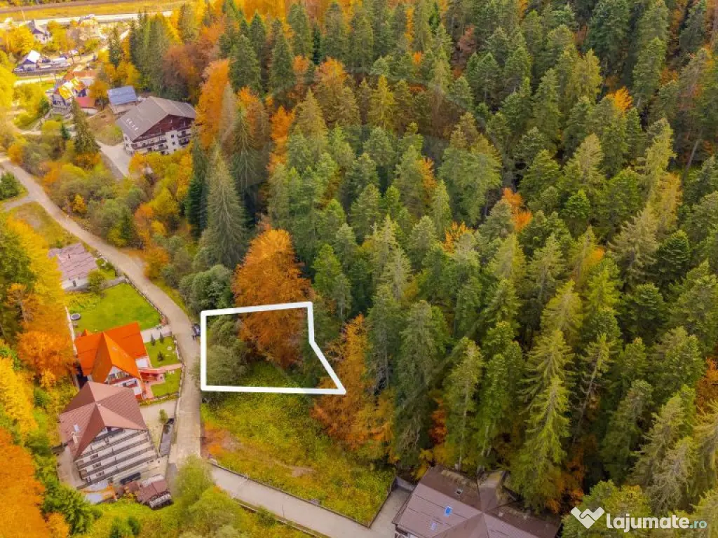 Comision 0 | Teren intravilan de vânzare – Predeal, Br... 