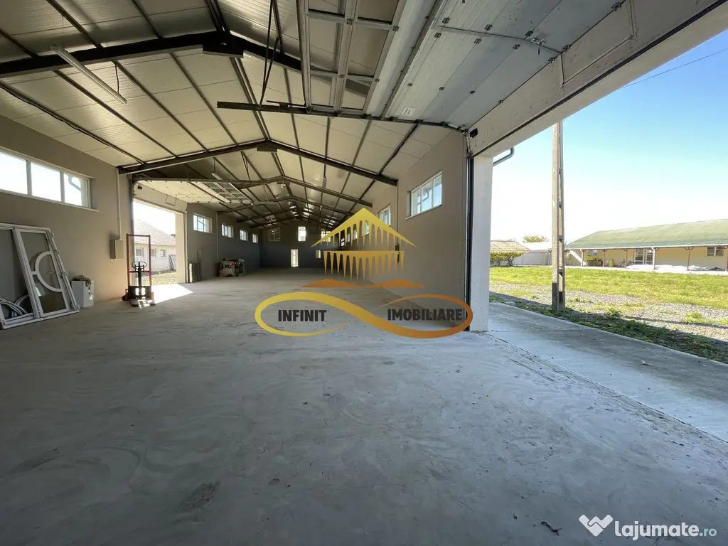 Hala de inchiriat Bacau Buhoci access tir birouri 