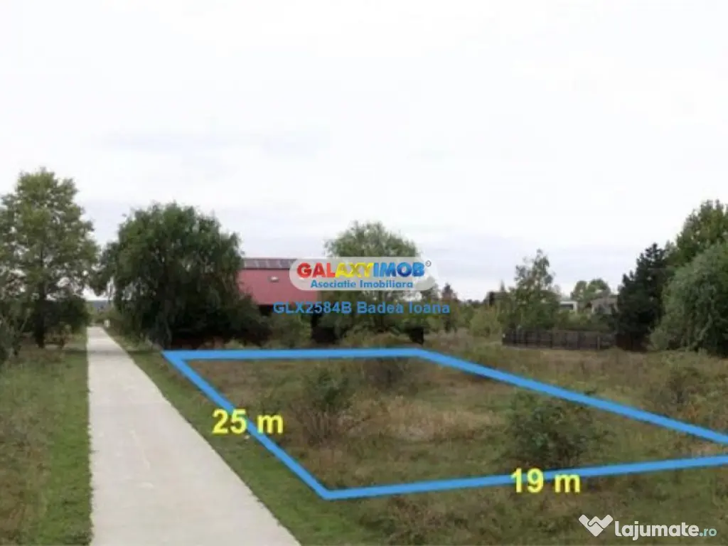 Teren intravilan 471 mp - str Timpului - Corbeanca 