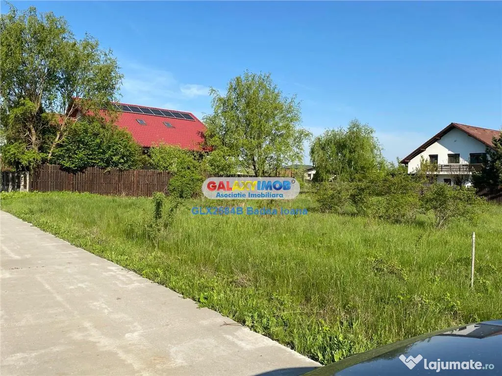 Teren intravilan 471 mp - str Timpului - Corbeanca 