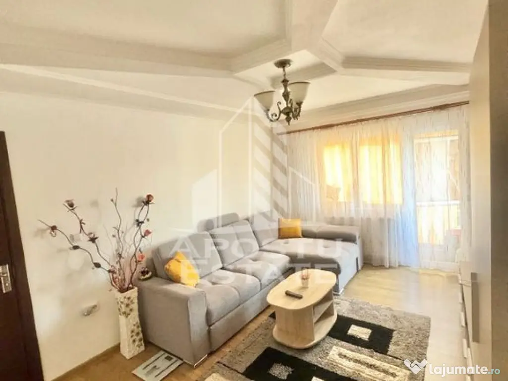 Apartament cu 3 camere complet mobilat si utilat in Giroc...