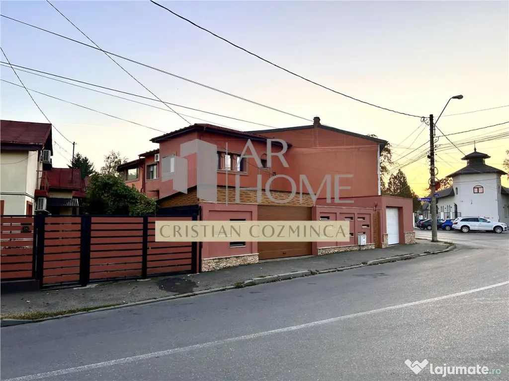 Casa 5 camere, P 1E, partial mobilata, 2 garaje, In Ploiesti 