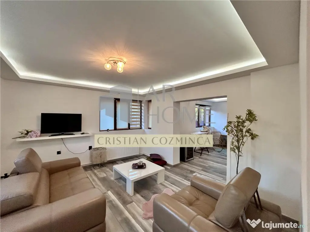 Casa 5 camere, P 1E, partial mobilata, 2 garaje, In Ploiesti 