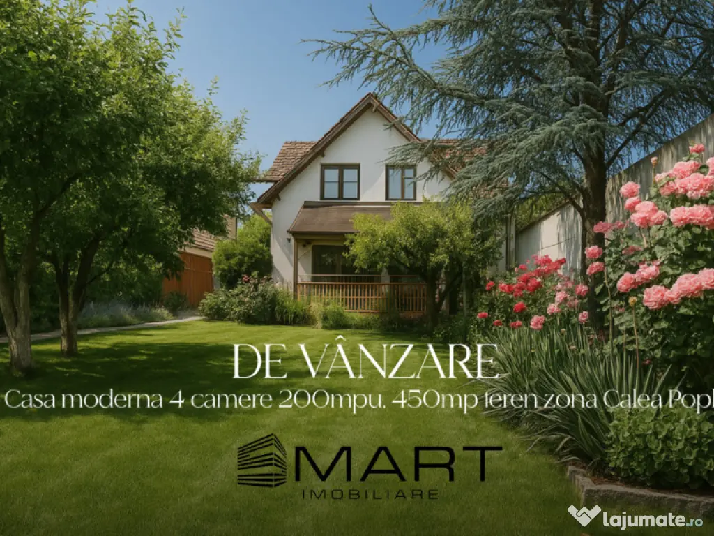 Casa individuala zona Calea poplacii