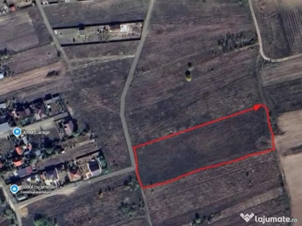 Teren intravilan Malu Mare, 400 mp, vedere panoramica