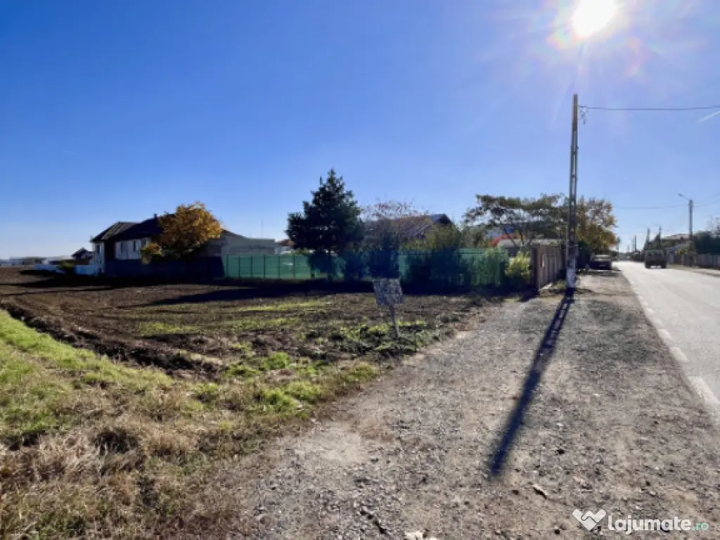 Teren vanzare-Branesti Ultracentral-Utilitati-Deschidere la 