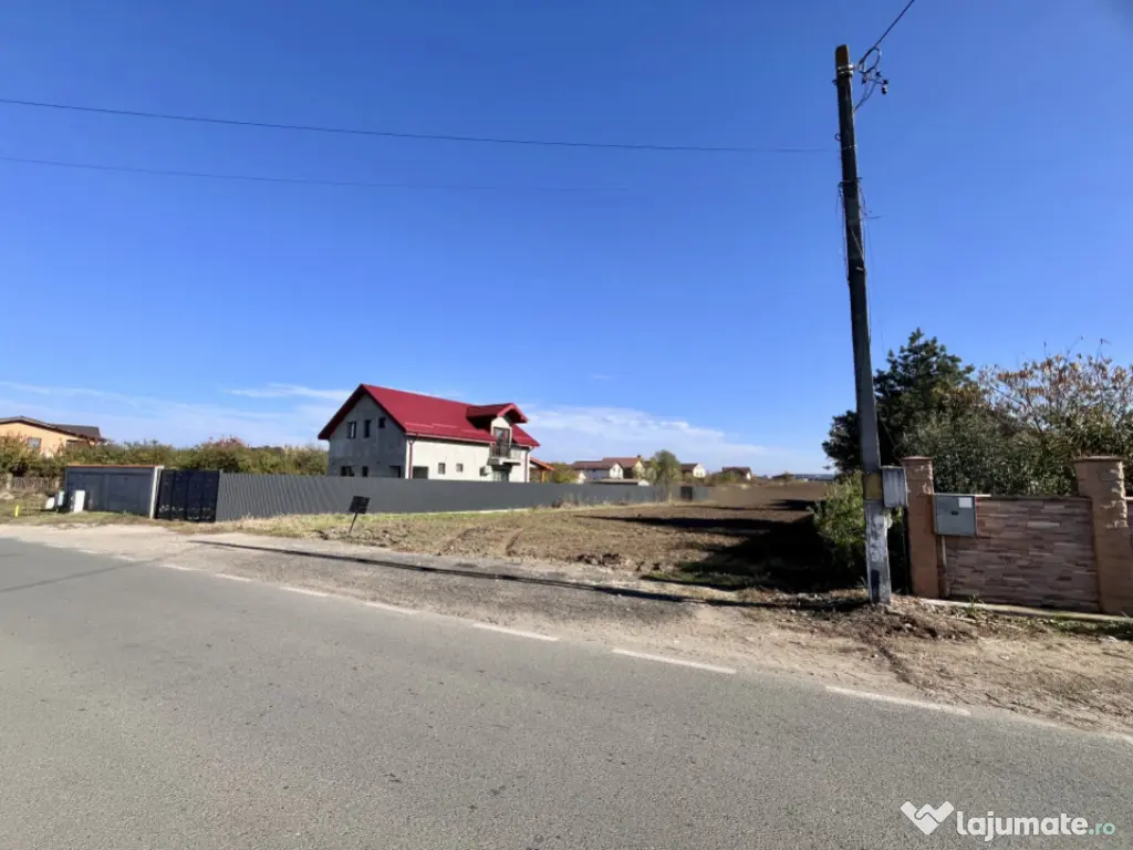 Teren vanzare-Branesti Ultracentral-Utilitati-Deschidere la 