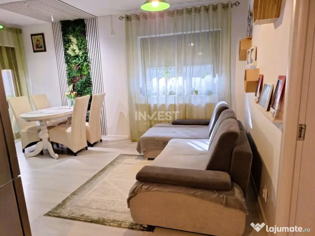 Apartament cu 3 camere și grădină + 2 locuri de parcare ?