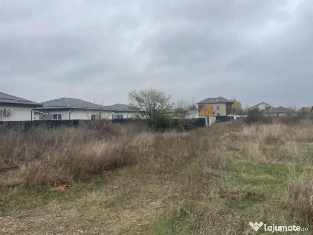 Domnești, teren intravilan, 775mp, deschidere 38ml, zona de 