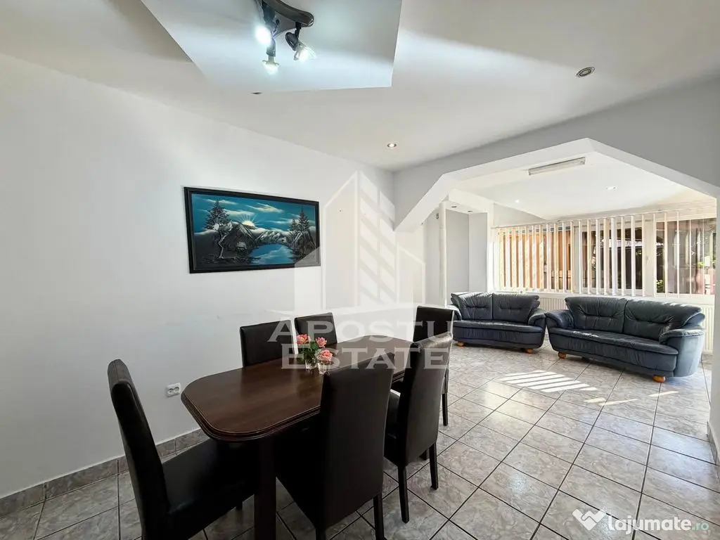 Casa individuala 4 camere,centrala proprie, semimobilata,... 