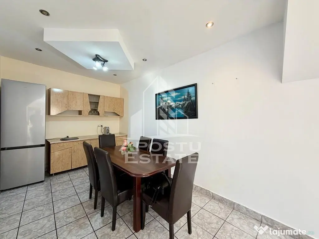 Casa individuala 4 camere,centrala proprie, semimobilata,... 