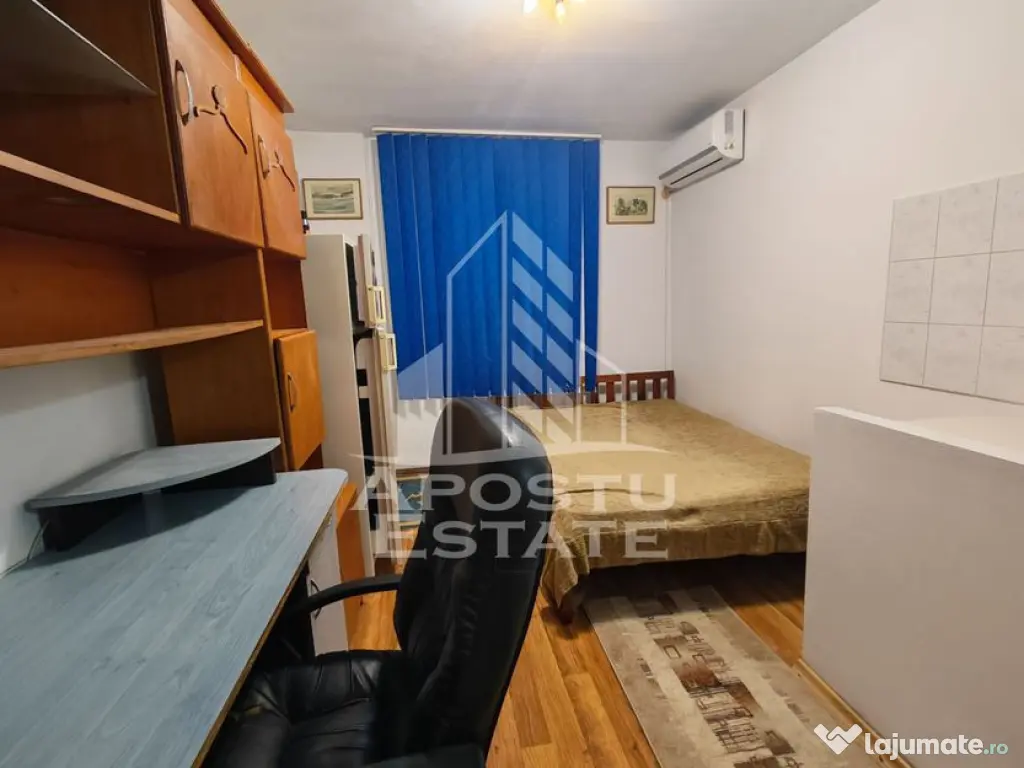 Garsoniera in bloc de apartamente, zona Lipovei 