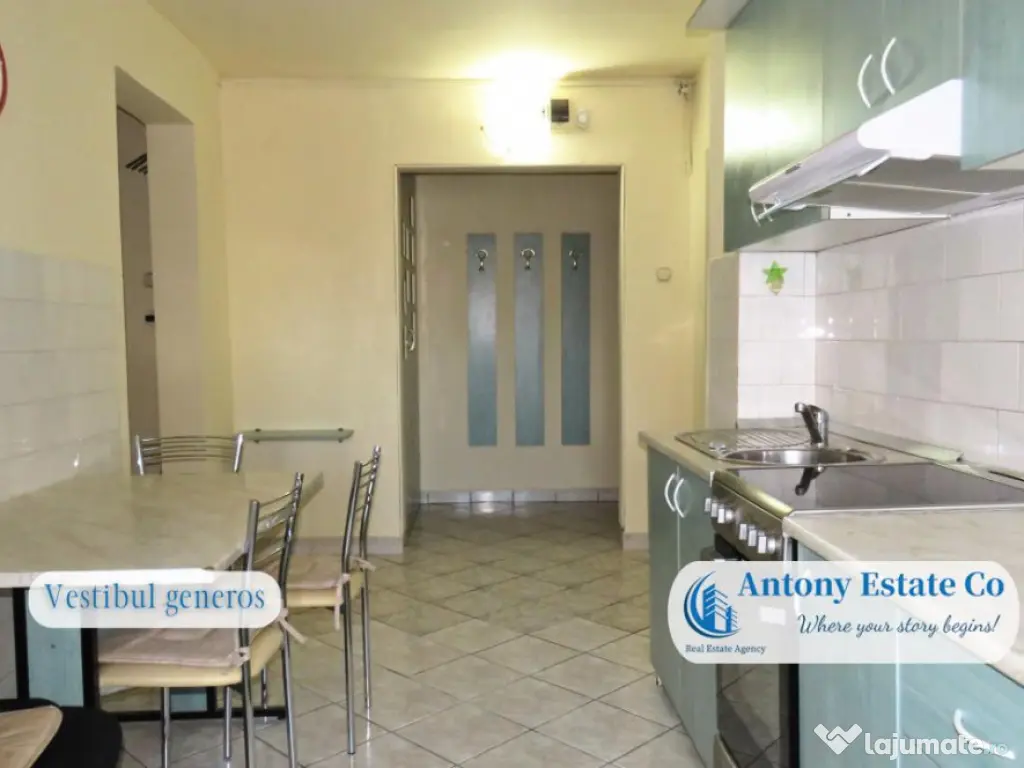 Apartament de inchiriat, 3 camere, decomandat, tip D - Orade 