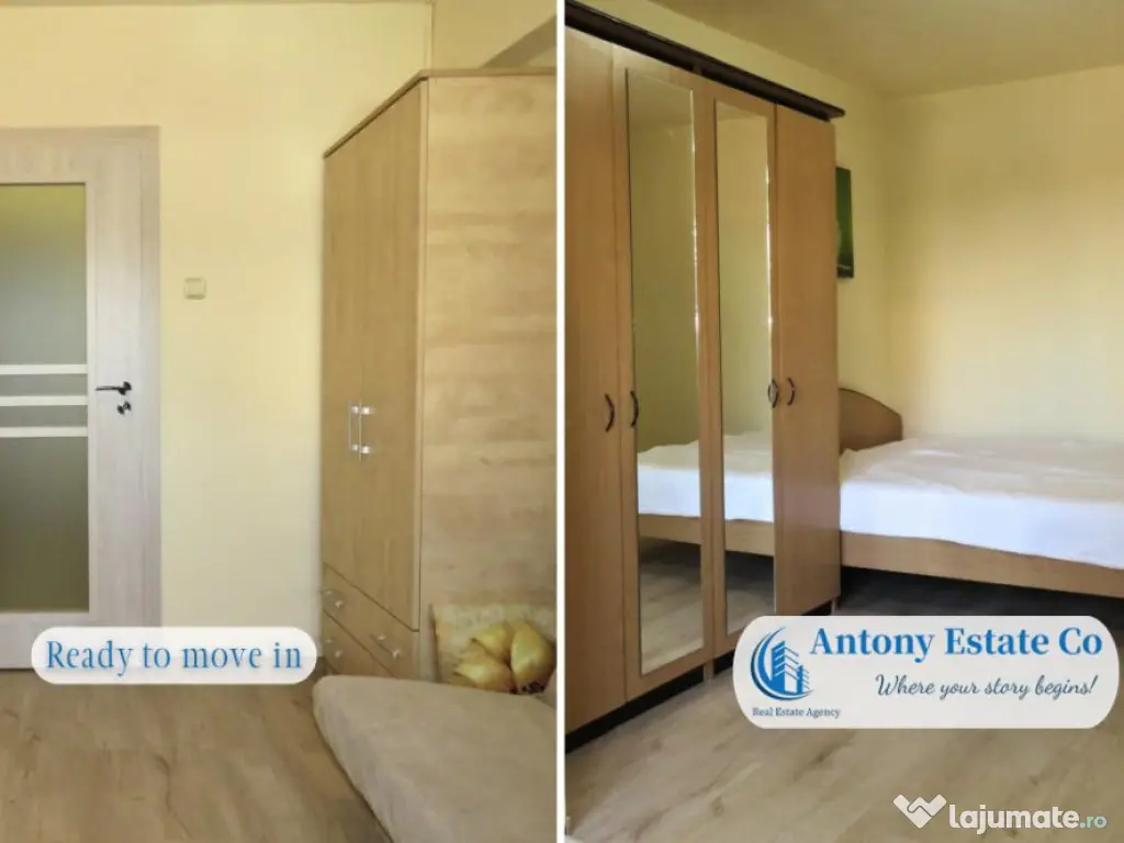 Apartament de inchiriat, 3 camere, decomandat, tip D - Orade 