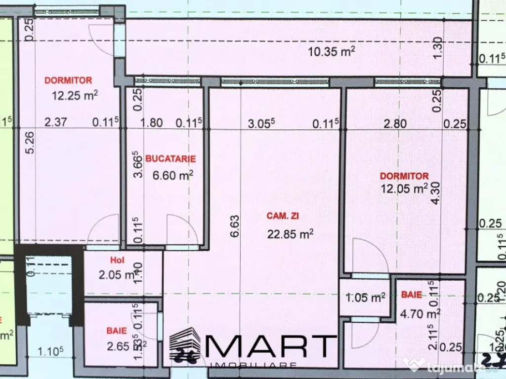 Apartament 3 camere 72mp, la cheie, zona Veteranii de Razbo 