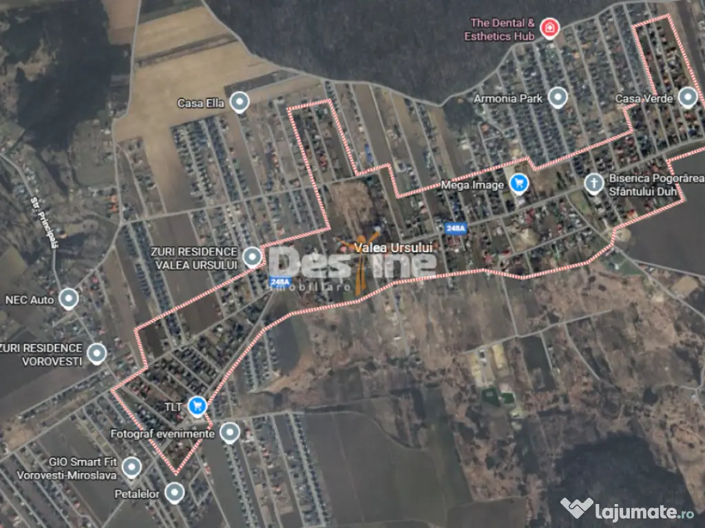 Valea Ursului , parcele de teren , 17.000 euro/ parcela