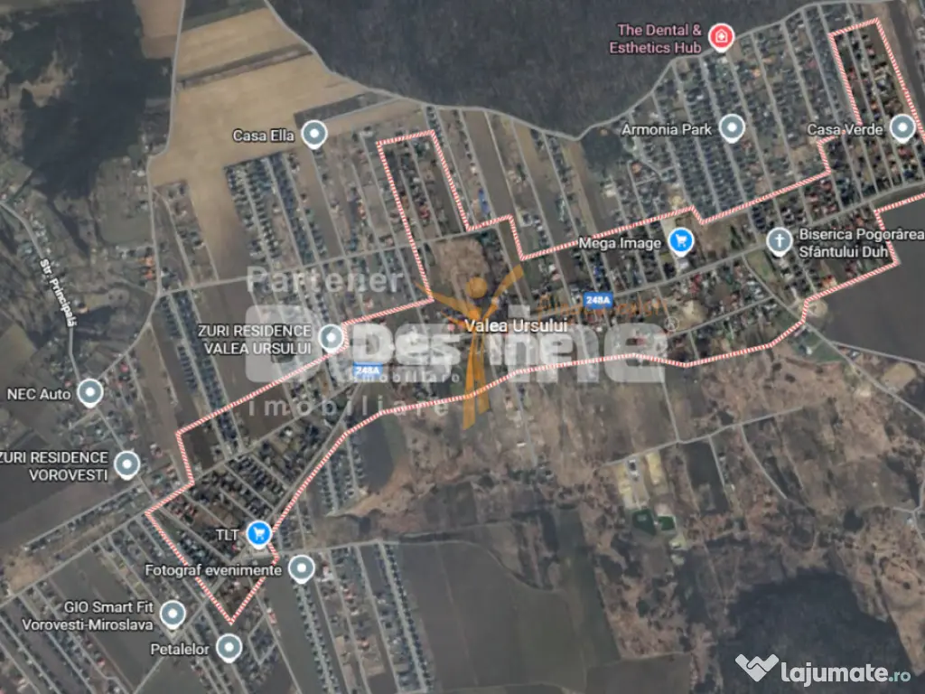 Valea Ursului , parcele de teren , 17.000 euro/ parcela