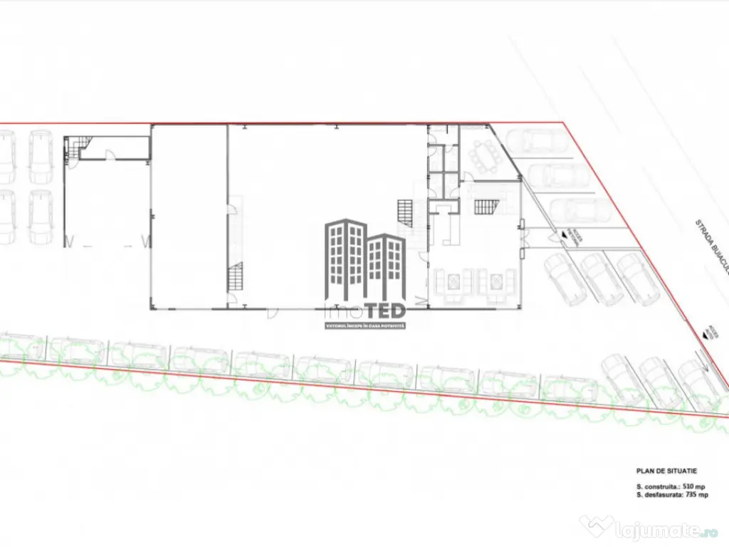 Hală Industrială Modernă cu Birouri P+1, 735 mp în Mogo?