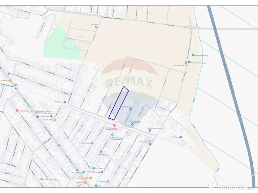 De vânzare Teren 11,870mp în Sântandrei - Posibilitate... 