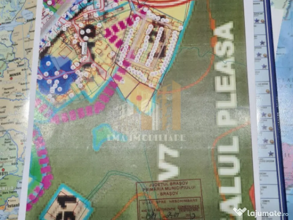 Teren de vanzare 2900 mp Brasov Strada Ciresului 