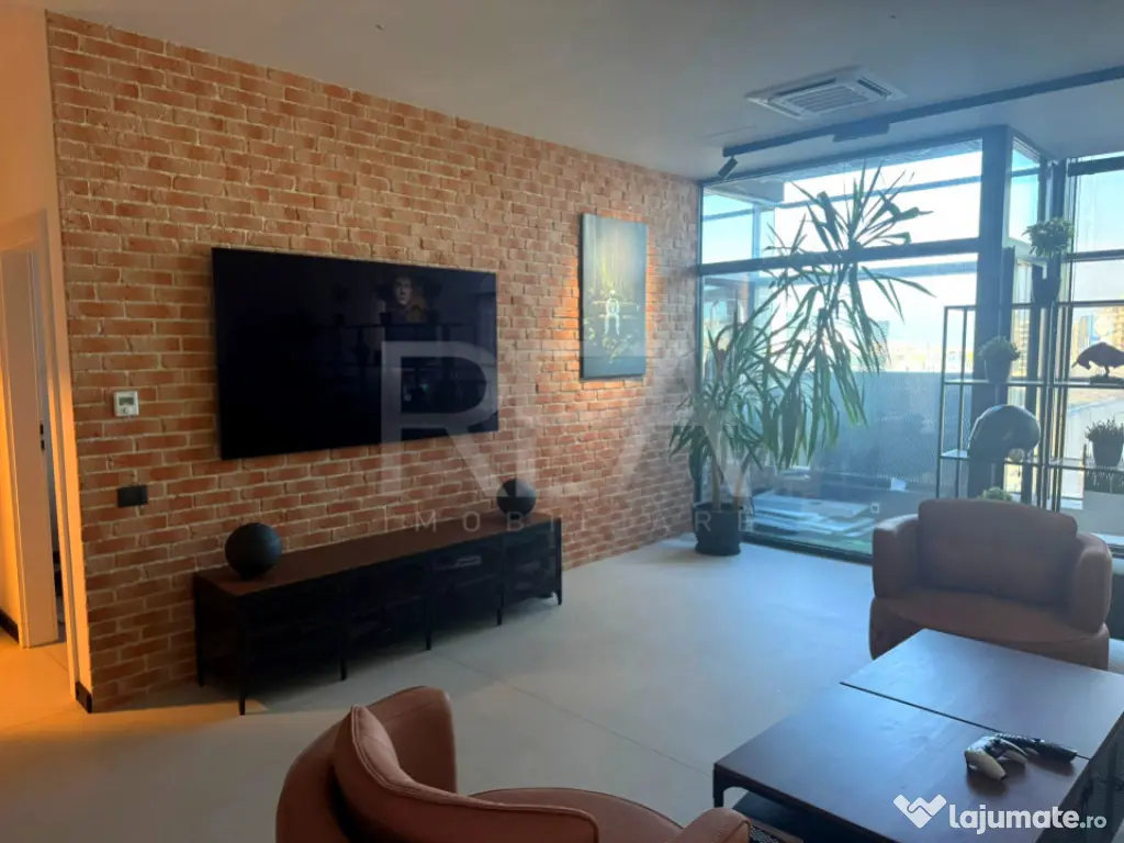 2 camere | Parcare | Mobilat, Utilat | One North Lofts