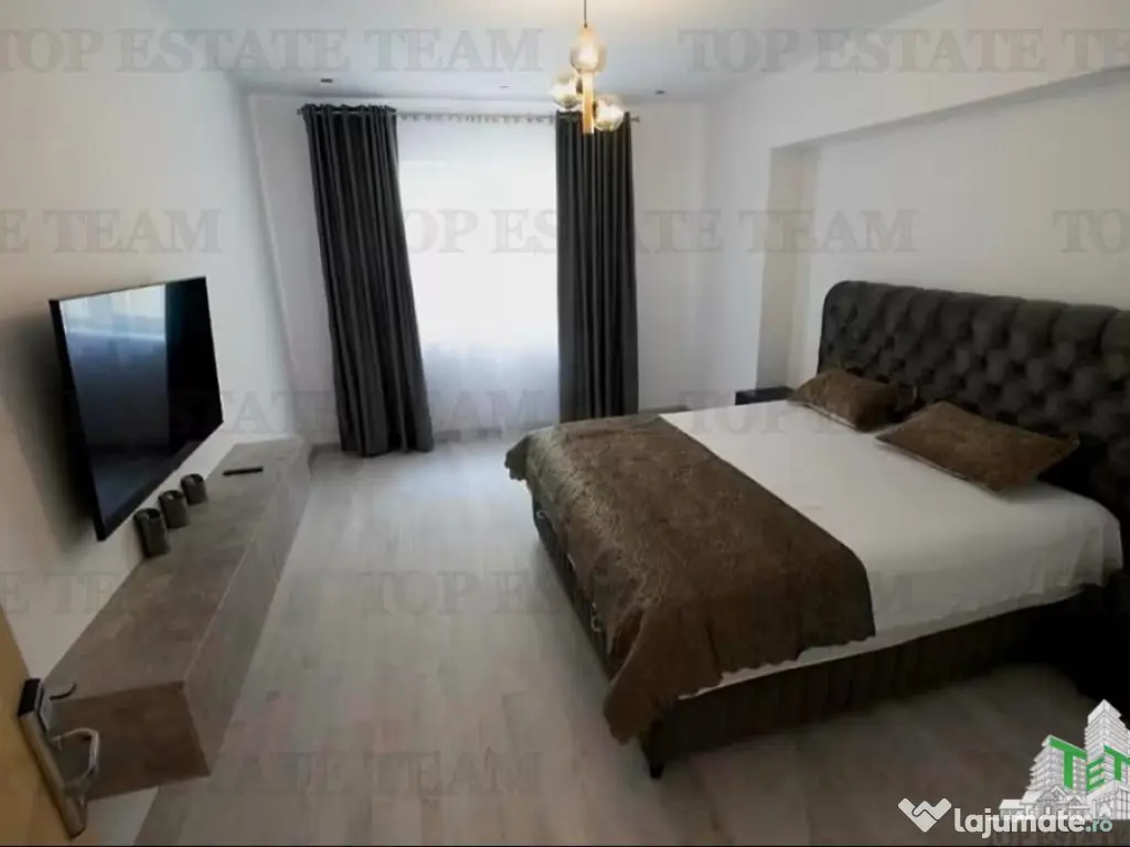 Apartament superb 2 camere, mobilat si utilat de lux, parcar 