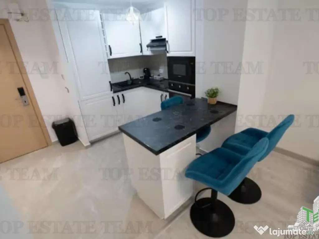 Apartament superb 2 camere, mobilat si utilat de lux, parcar 