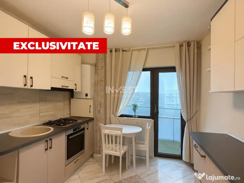 Apartament intabulat cu 2 camere - decomandat, etaj 1, mobil