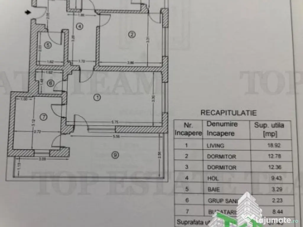 Apartament 3 camere mobilat, terasa, parcare, boxa – Ro... 