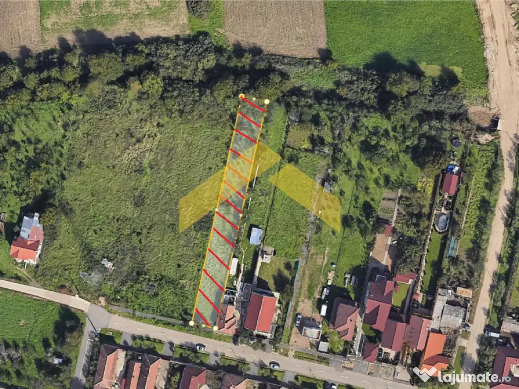 Teren intravilan 1,247 mp de Aradul Nou
