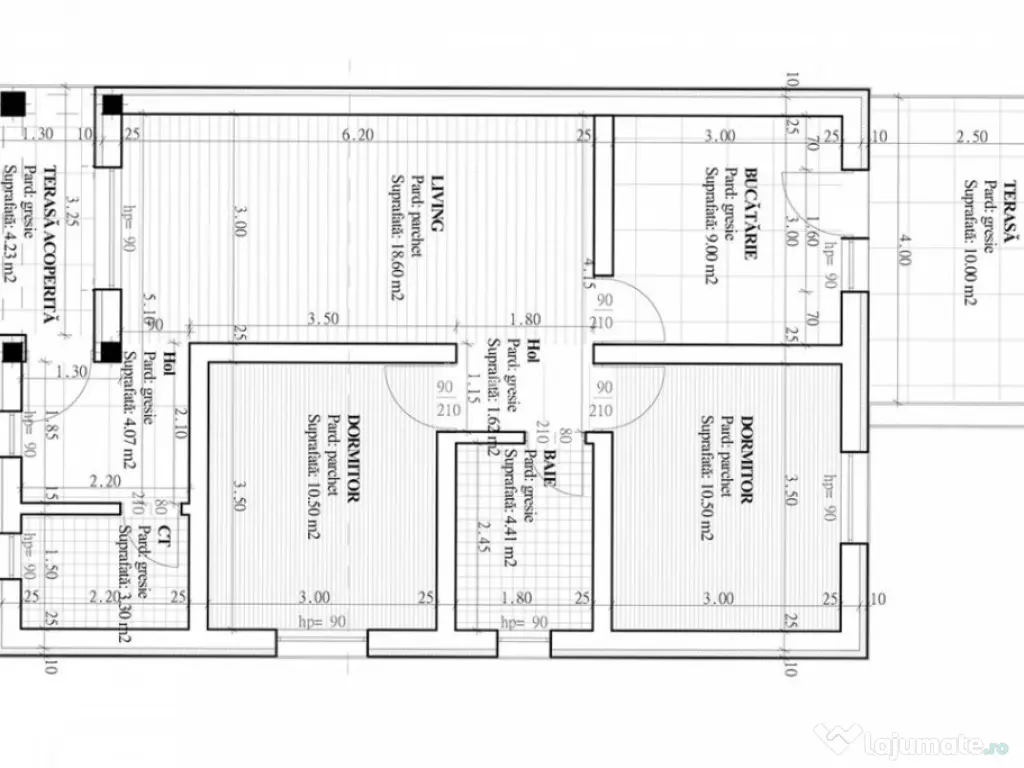 CASA CU 3 CAMERE INDIVIDUALA , PLAN PARTER , LUNCA CETATUII 