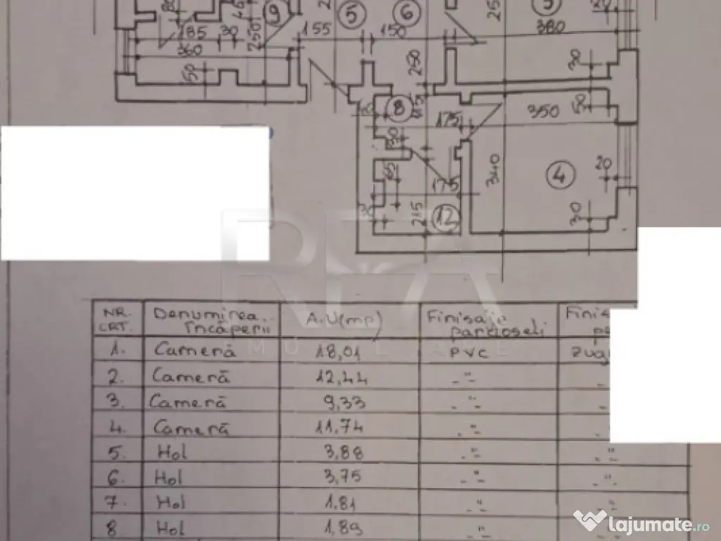 4 camere, Pantelimon, decomandat, parcare, 87 mp, metrou