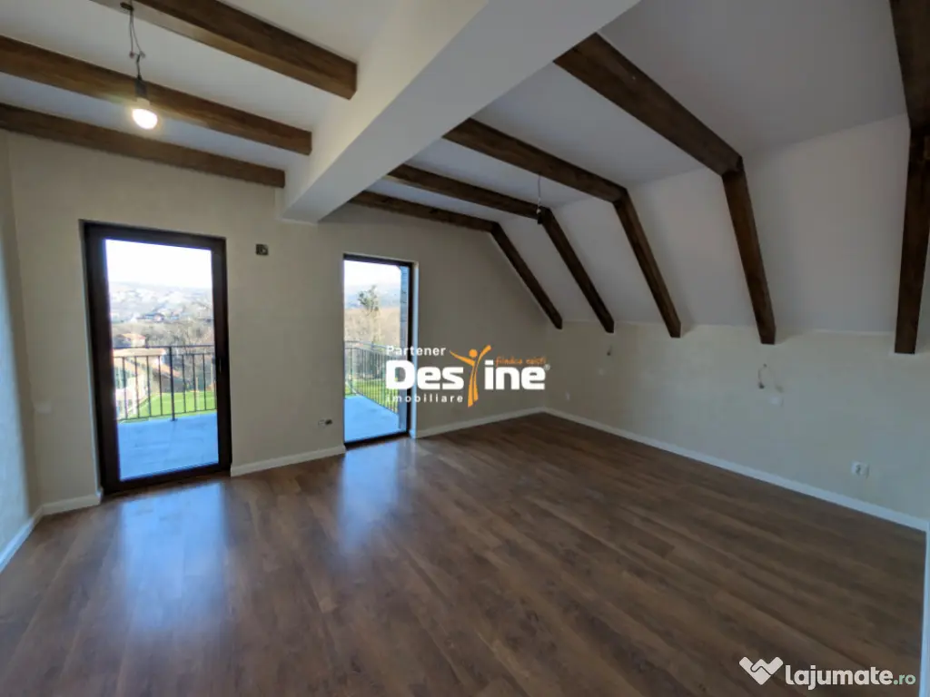 Casă design Nordic D+P+1+POD stil Scandinav 160 mpU și 800 