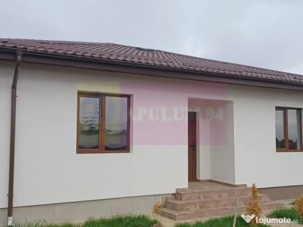 Săbăreni, casă nouă, 3 camere, 2 băi, bucătărie, t... 