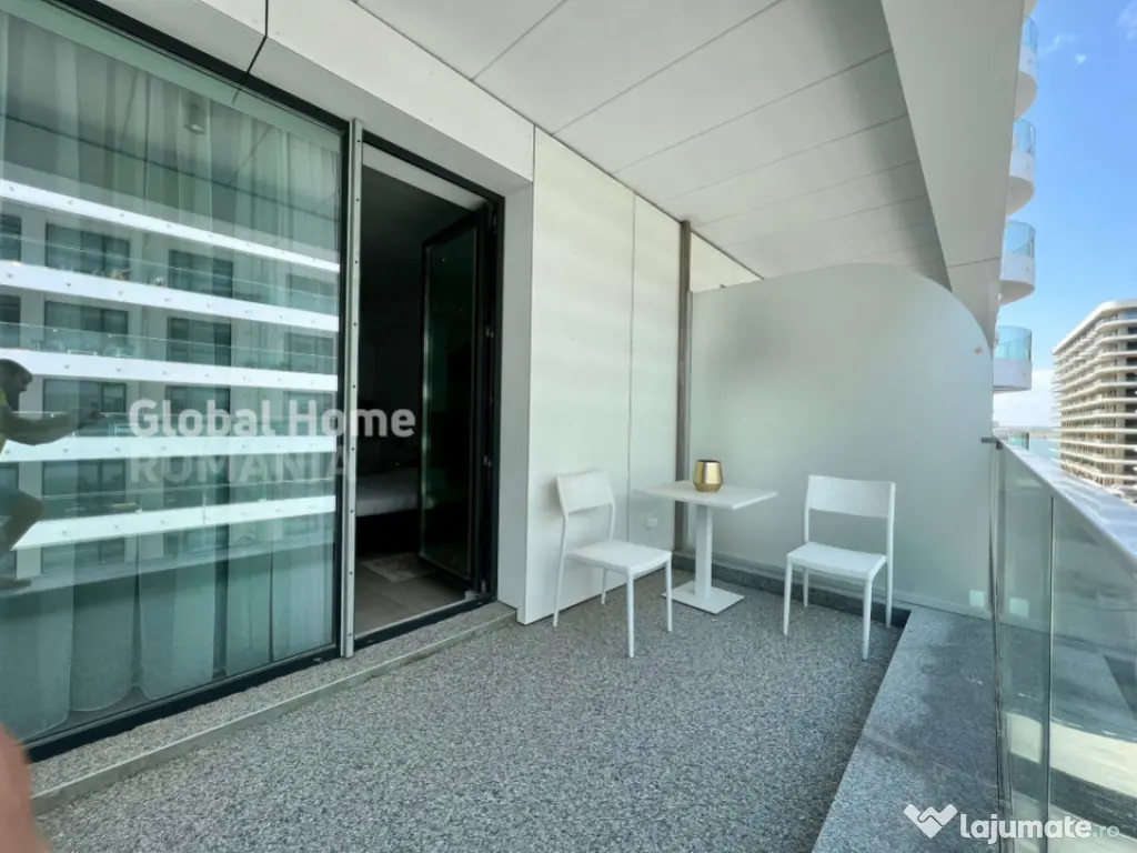 Studio 43mp Mamaia Nord-Navodari | Vedere Mare | Mobilat-Uti 