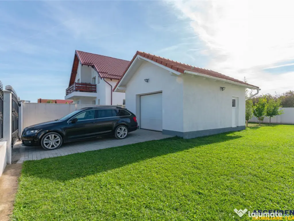 OFERTA TRANZACTIONATA!! Vila noua, terasa, curte, garaj, cad