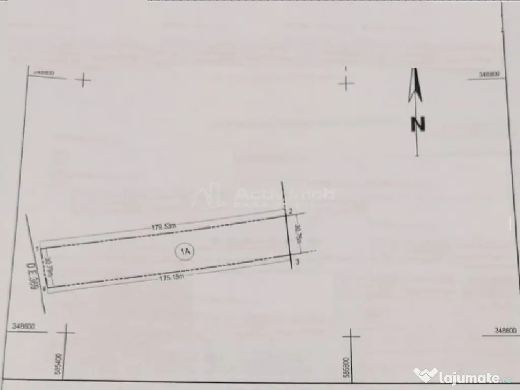 5444 mp, Saftica - Balotesti, Intravilan 